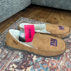 NWT FOCO New York Giants Moccasins • Size XL